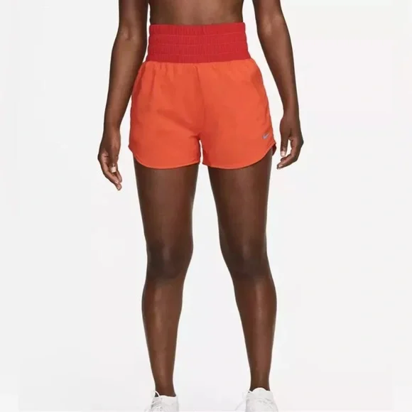 Nike One Ultra High-Wasted 3" Brief-Lined Training Shorts - Picture 1 of 6